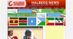 Desktop Screenshot of halbeegnews.com