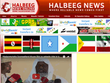 Tablet Screenshot of halbeegnews.com